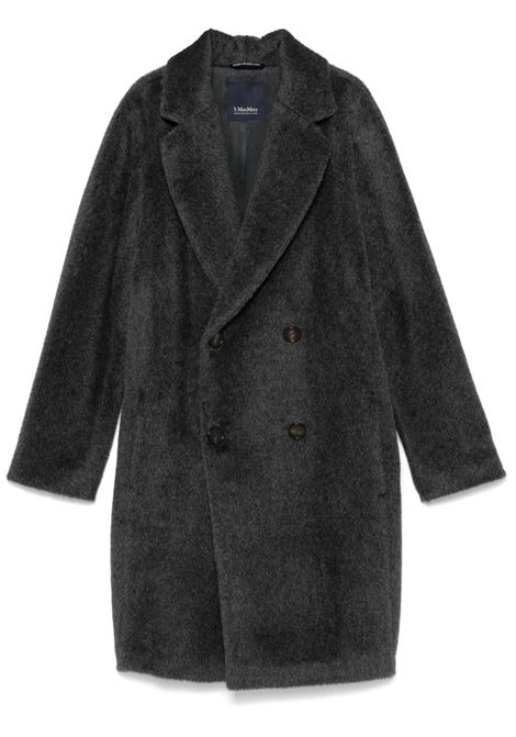 Grey roseto double-breasted coat 's maxmara - women